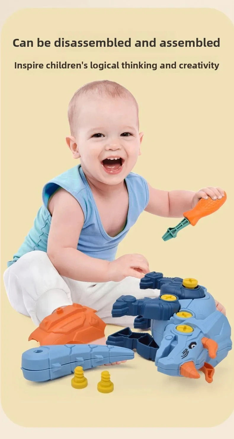 DIY Disassembly T-Rex Dinosaur Educational Toy for Kids