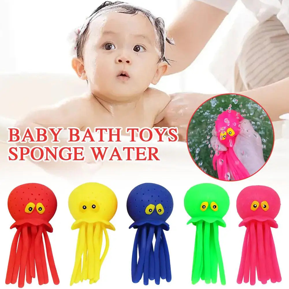"Water Play Octopus Bathing Toy - Creative Spraying Infant Bath Toy"