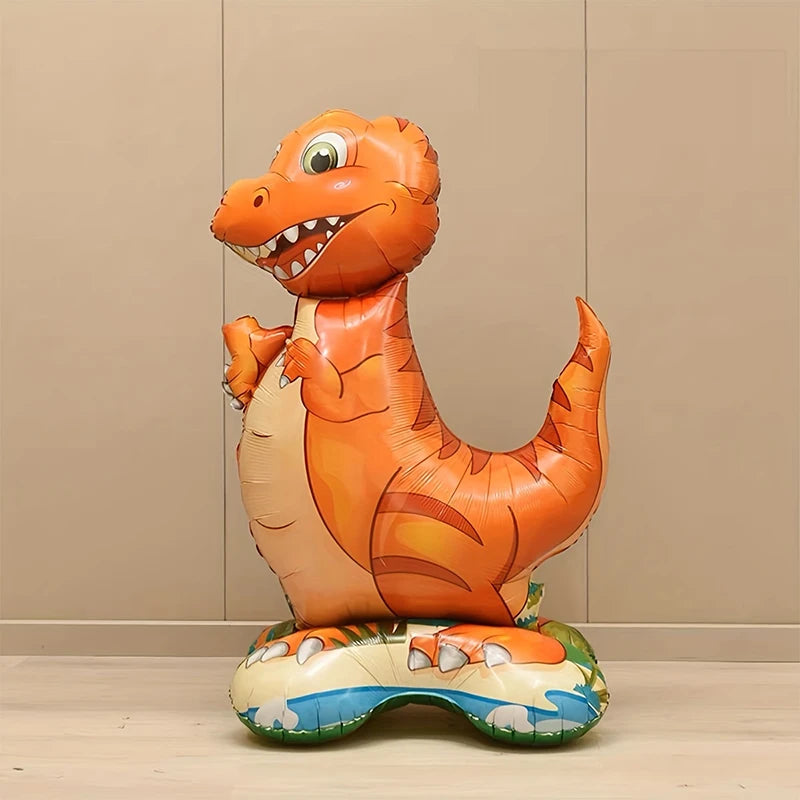 "Dinosaur Animal Foil Balloons Set - Forest Party & Kids Birthday Decor"