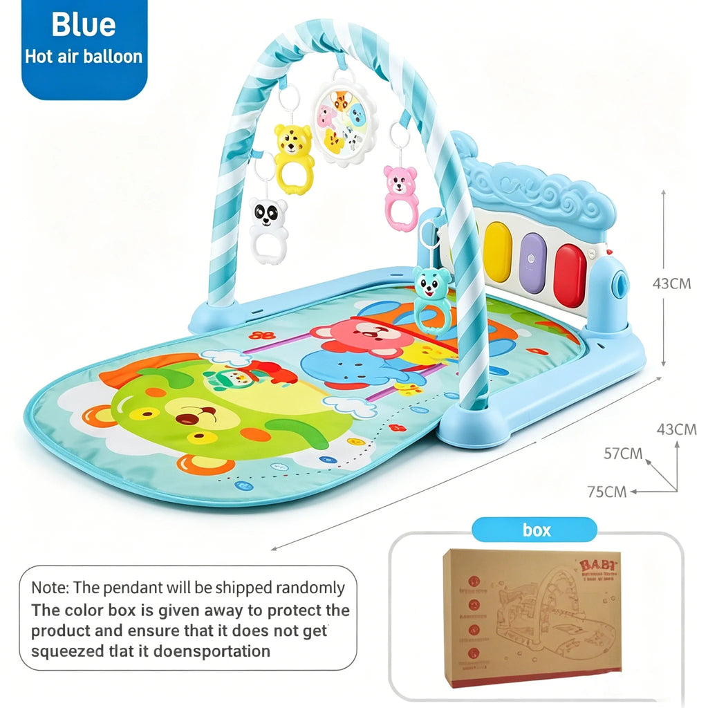 3-in-1 Baby Play Gym & Musical Sensory Mat