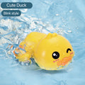 1 Pcs Baby Bath Toy Swimming Floating Duck Cute Water Play Interactive Toy for Kids