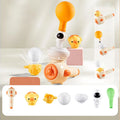 Montessori Floating Blow Pipe Ball Toy, Fine Motor Skill Trainer